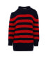 ფოტო #1 პროდუქტის Women's Striped Knit Sweater