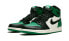 Кроссовки Nike Air Jordan 1 Retro High Pine Green (Белый, Зеленый)