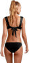 Фото #2 товара Vitamin A 266938 Women's Utaupia Magnolia Bikini Top Swimwear Size Small