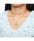 Фото #2 товара Lilo & Stitch Flash Gold Plated Necklace with Stitch Pendant - Stitch Gifts Jewelry, 16 + 2''