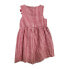 Фото #2 товара Counting Daisies Girl's Seersucker Ruffled Collar Sleeveless Dress