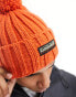 Napapijri Fea bobble beanie in orange