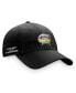 Men's Black Columbus Blue Jackets Team Logo Pride Adjustable Hat