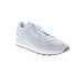Reebok Classic Leather Mens Gray Suede Lace Up Lifestyle Sneakers Shoes