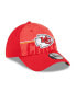 Фото #2 товара Men's Red Kansas City Chiefs 2023 NFL Training Camp 39THIRTY Flex Fit Hat
