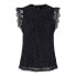 PIECES Olline Lace Sleeveless Blouse
