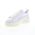 Фото #7 товара Puma Mayze Thrifted 38986101 Womens White Lifestyle Sneakers Shoes