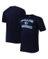 Фото #1 товара Men's Navy Dallas Mavericks Big and Tall Heart and Soul T-shirt