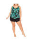 Фото #2 товара Plus Size Swim Boyshort