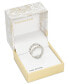 ფოტო #3 პროდუქტის Silver-Tone 2-Pc. Set Cubic Zirconia Stack Rings, Created for Macy's