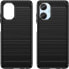 Hurtel Carbon Case etui do Realme 10 elastyczny silikonowy karbonowy pokrowiec czarne - фото #1