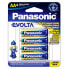 Panasonic Evolta AA - Single-use battery - Alkaline - 1.5 V - 4 pc(s) - Blue - AA