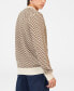 Men's Jacquard Crew Sweater
