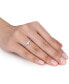 ფოტო #2 პროდუქტის Diamond Heart Solitaire Engagement Ring (1/2 ct. t.w.) in 14k White Gold