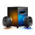 Фото #1 товара SteelSeries Arena 7 Gaming-Lautsprecher mit Subwoofer, RGB-Beleuchtung - schwarz