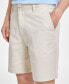 Фото #6 товара Men's Classic-Fit Stretch Flat-Front 6" Chino Deck Shorts
