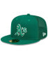Фото #1 товара Men's Green Oakland Athletics 2022 St. Patrick's Day On-Field 59FIFTY Fitted Hat