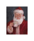 Фото #1 товара Mary Miller Veazie 'Santa With A Mug' Canvas Art - 14" x 19"