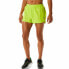 Фото #6 товара Спортивные мужские шорты Asics Core Split Лаймовый зеленый