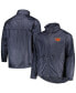 ფოტო #1 პროდუქტის Men's Graphite Washington Commanders Circle Sportsman Waterproof Packable Lightweight Full-Zip Jacket