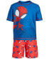 Фото #1 товара Toddler Boys Rash Guard & Swim Trunks, 2 Piece Set