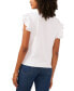 Фото #2 товара Women's Tiered Ruffled-Sleeve T-Shirt