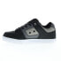 Фото #9 товара DC Pure 300660-KWA Mens Black Leather Lace Up Skate Inspired Sneakers Shoes