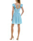 Фото #2 товара Платье Fit & Flare Trixxi с принтом и объемными рукавами