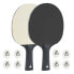 JOOLA Black+White ping pong kit