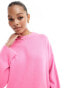 Фото #1 товара ASOS DESIGN boxy crew neck jumper in pink