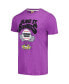 Фото #3 товара Men's Purple Colorado Rockies Blake St. Bombers Tri-Blend T-shirt