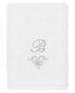 Textiles Turkish Cotton Monica Embellished Towel 3 Piece Set - Dark Gray