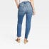 Фото #4 товара Women's High-Rise 90's Slim Jeans - Universal Thread Medium Wash 6 Long