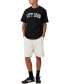 ფოტო #4 პროდუქტის Men's Loose Fit College T-Shirt