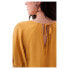 Фото #3 товара Блузка с короткими рукавами SALSA JEANS Túnica Lyocell с красителем 91% льна, жёлтая