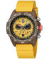 Фото #1 товара Наручные часы Stuhrling Black Rubber Silicone Strap Watch 42mm.