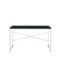 Tennis Writing Desk, & Chrome Finish Черный, 1 Count - фото #7