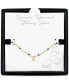 ფოტო #3 პროდუქტის Diamond Accent Bezel & Enamel Bead Bracelet in Sterling Silver or 14k Gold-Plated Sterling Silver