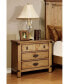 Sesco 3-drawer Nightstand