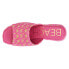 Фото #4 товара BEACH by Matisse Cruz Platform Womens Pink Casual Sandals CRUZ-702