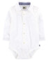 Baby Button-Front Bodysuit 6M