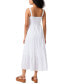ფოტო #2 პროდუქტის Women's Watching Sunset Cotton Tiered Maxi Dress