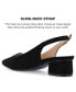 Women's Sylvia Slingback Block Heel Flats