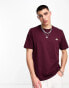 Dickies mapleton small logo t-shirt in maroon