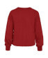 ფოტო #3 პროდუქტის Women's Red Distressed Wisconsin Badgers Bottom Line Parkway Long Sleeve T-shirt