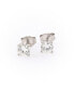 ფოტო #1 პროდუქტის Moissanite Stud Earrings (1 5/8 ct. t.w. Diamond Equivalent) in Sterling Silver