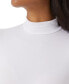 Фото #4 товара Women's Mock-Neck Long-Sleeve Bodysuit