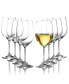 Фото #1 товара Vinum Chardonnay & Chablis Wine Glasses 8 Piece Value Set