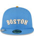 Фото #2 товара Men's Light Blue Boston Red Sox City Flag 59FIFTY Fitted Hat
