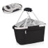 by Picnic Time Metro Black Basket Collapsible Cooler Tote